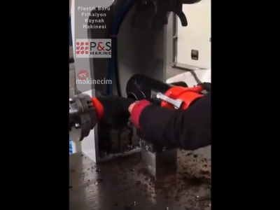 Plastik Boru Friksiyon Kaynak Makinesi